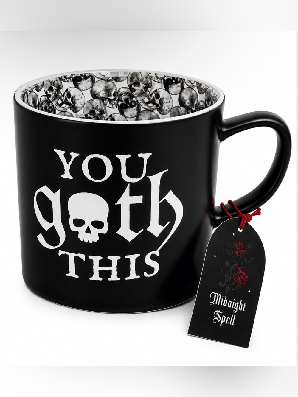 Magical Spell “You Goth This” Stoneware Mug – 19 oz